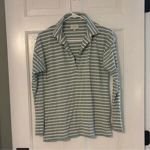 Alice Walk Women's Striped Polo - Small